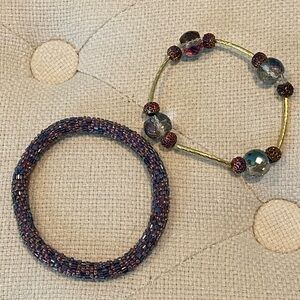 Elegant Beaded Bracelet Set